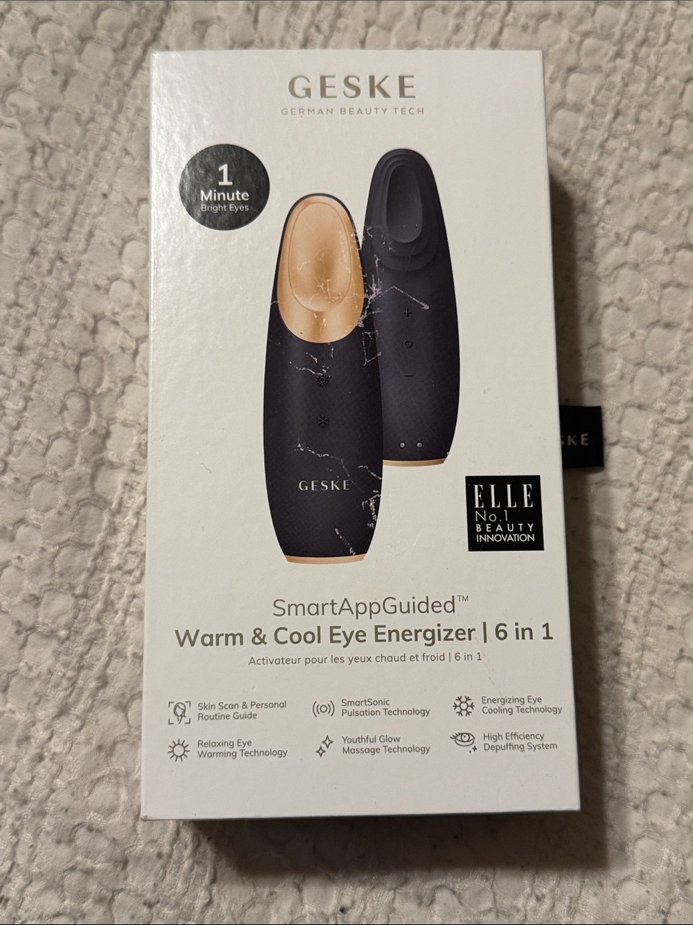 Warm & Cool Eye Energizer Toner - Black/Gold